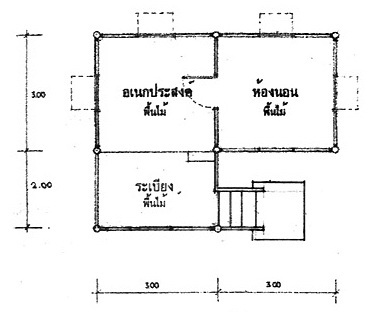 You can download the architect plans here Thai hut plans.zip