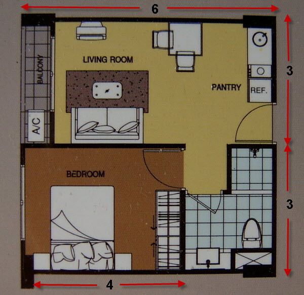 Small Thai House Floor plans
