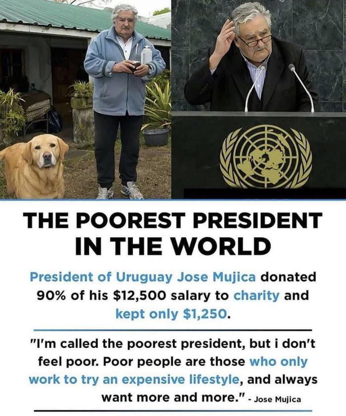 Amusing Pictures ripped from the Net-poorest-president-jpg
