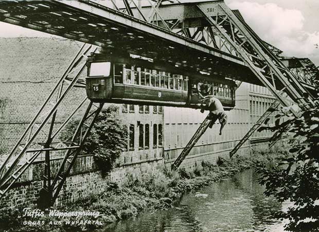Interesting Black and White pictures ripped from the net-elephant-jumps-monorail-germany-jpg