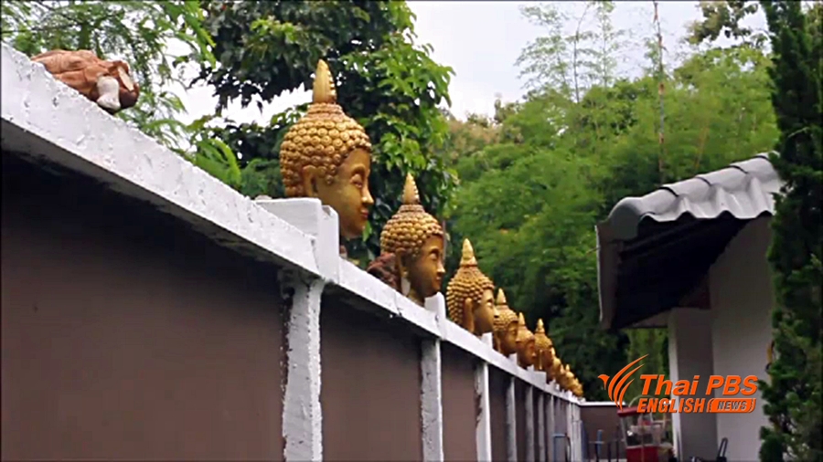 Buddha heads to be removed from fence in two days-buddha-head-26-sep-17-jpg