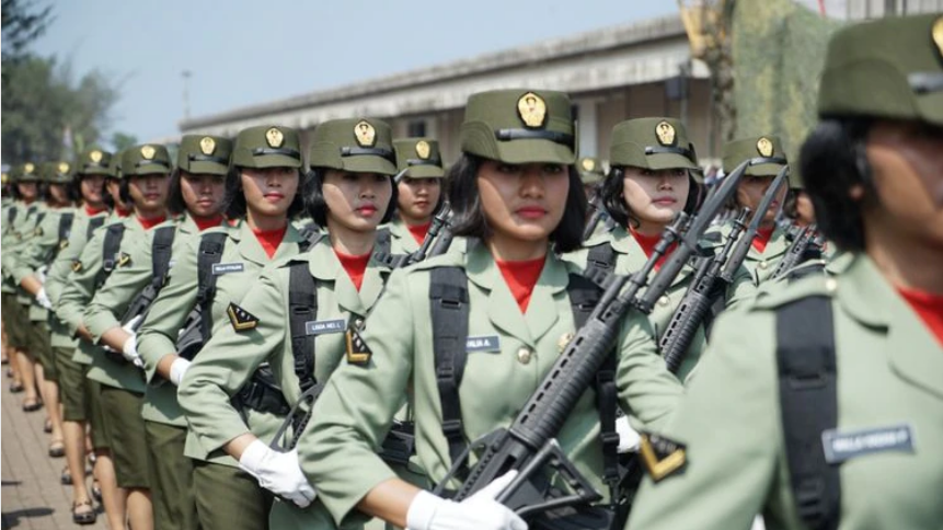 Indonesian army set to remove so-called "virginity testing"-practice-invasive-tests-female-indonesian-army