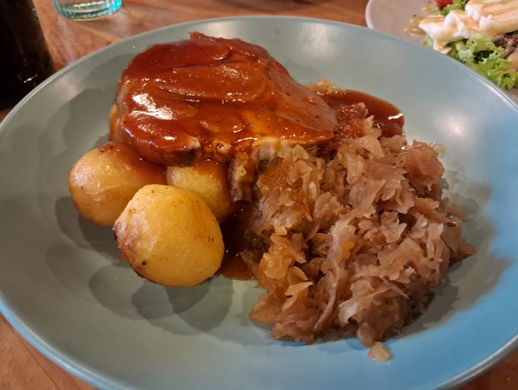 Lunch ... the second course-pork-jpg