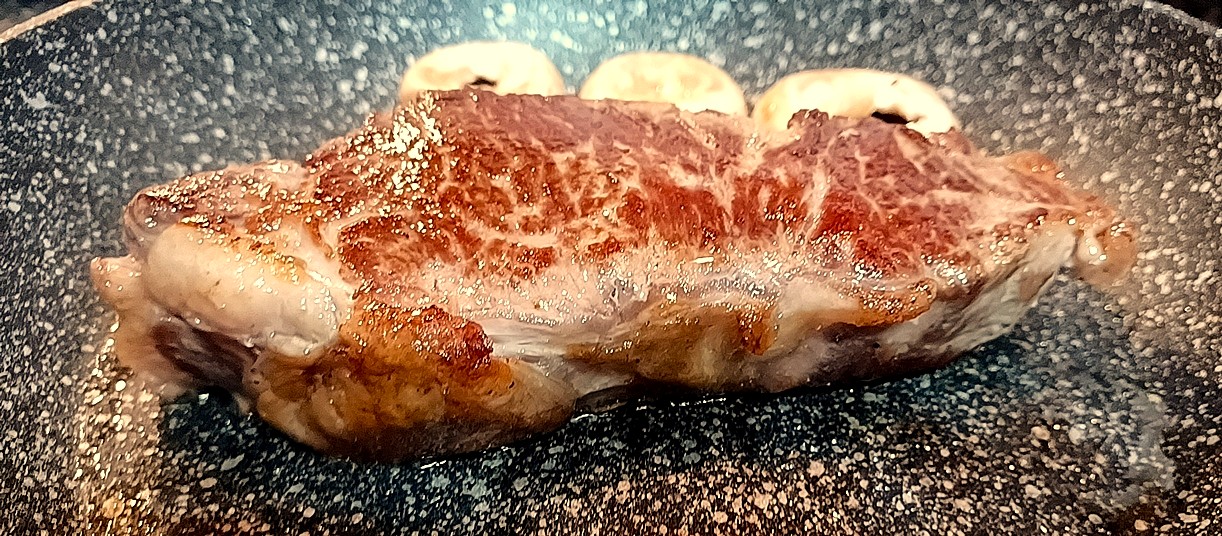 Lunch ... the second course-striploin-jpg