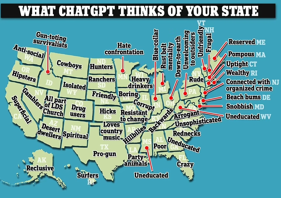 Are you Friendly or Boring, Hipster or Snobbish? USA mapped-70258973-12007555-image-1_1682519407965-jpg