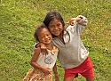 I've become a 'hansum' man in Laos...-two-kids-lake-jpg