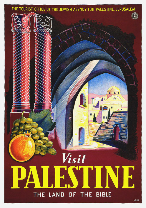Best Poster ?-vintage-travel-poster-visit-palestine-jerusalem