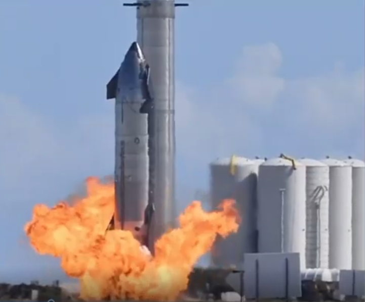 SpaceX - On to Mars-preburner-test-jpg