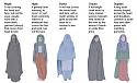 Denmark bans wearing of face veils in public to uphold 'Danish values'-what-differences-between-burka-niqab-hijab