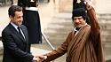France Seeks UN Meeting on Apparent Slave Auctions in Libya-gaddafi-sarkozy-jpg