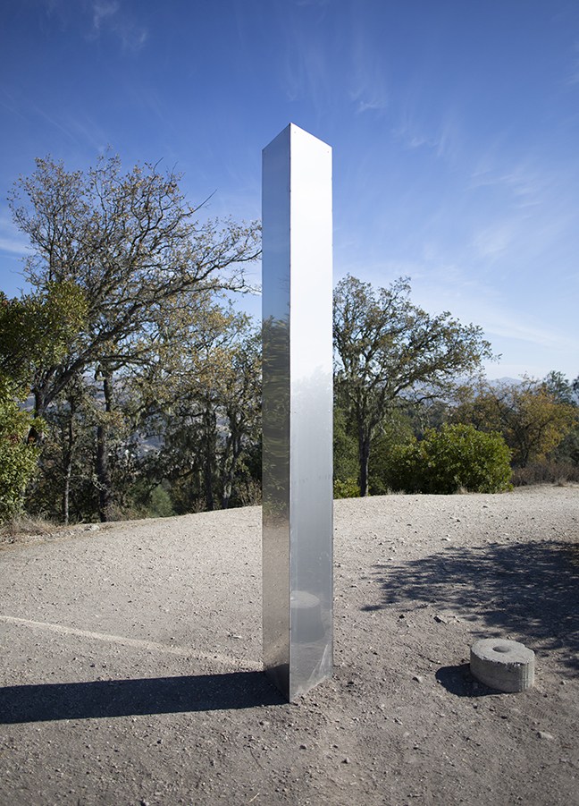 Mysterious 'obelisk' in US desert draws wild theories-2020-pine-mountain-obelisk-13-jpg