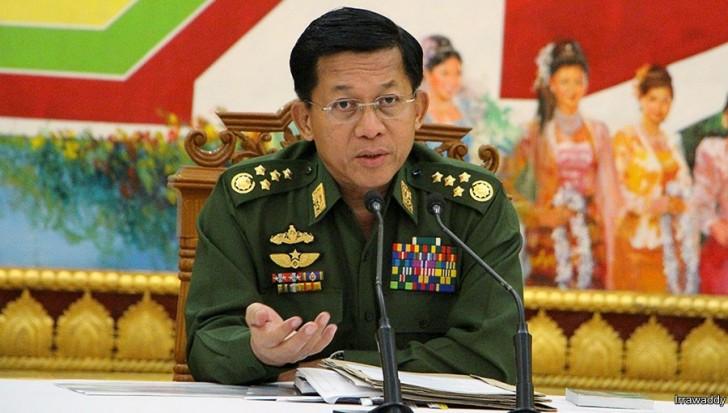 Myanmar's army chief vows to respect election outcome, pledges "no coup"