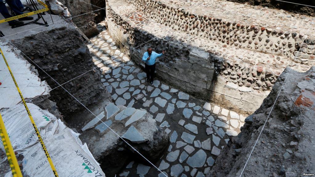 Archaeologists Discover Aztec Ball Court in Heart of Mexico City