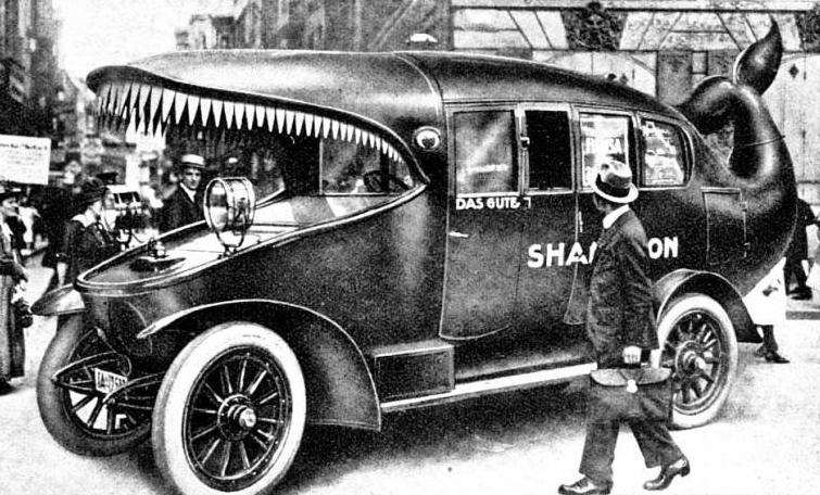 Whale cars Walfisch-BlitzBlank Cars Coches ballena 1920