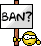 ban him