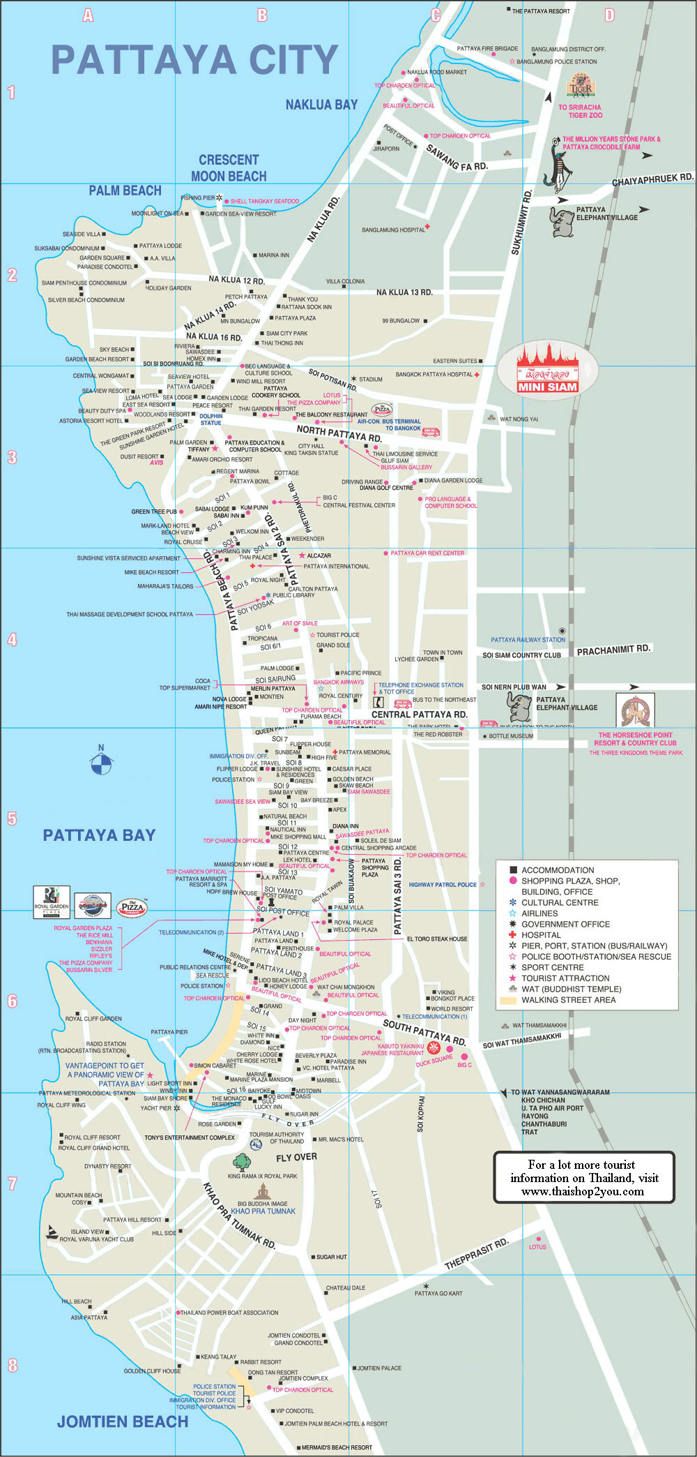 Pattaya Map